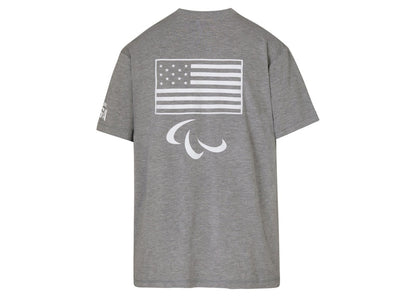 SKIMS Paralympic Capsule Jersey T-Shirt Heather Grey