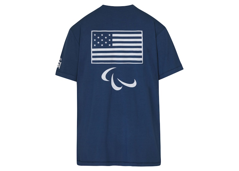 SKIMS Paralympic Capsule Jersey T-Shirt Navy