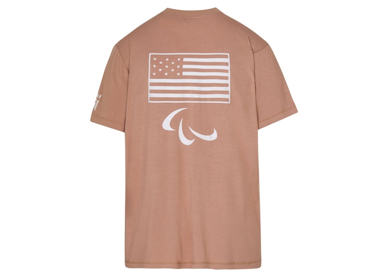 SKIMS Paralympic Capsule Jersey T-Shirt Sienna