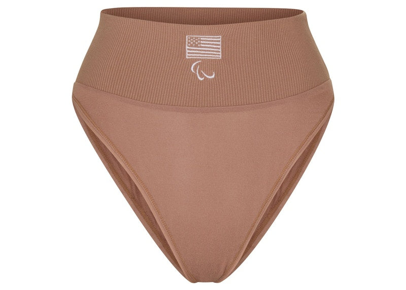 SKIMS Paralympic Capsule Sleep Brief Sienna