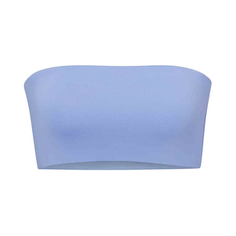 SKIMS Swim Bandeau Bikini Top Periwinkle