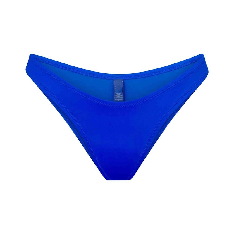 SKIMS Swim Cheeky Tanga Bottoms Cobalt