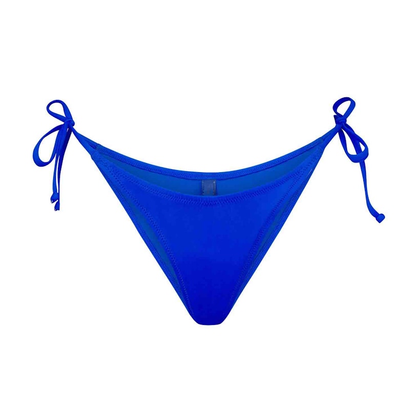 SKIMS Swim Dipped Tie Bottoms Cobalt