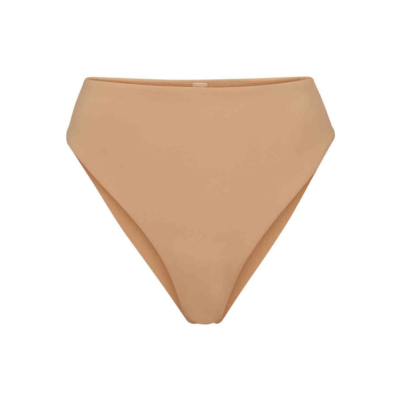 SKIMS Swim Mid Waist Bottom Ochre