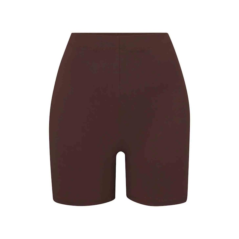 SKIMS Swim Mid Waist Short Cocoa