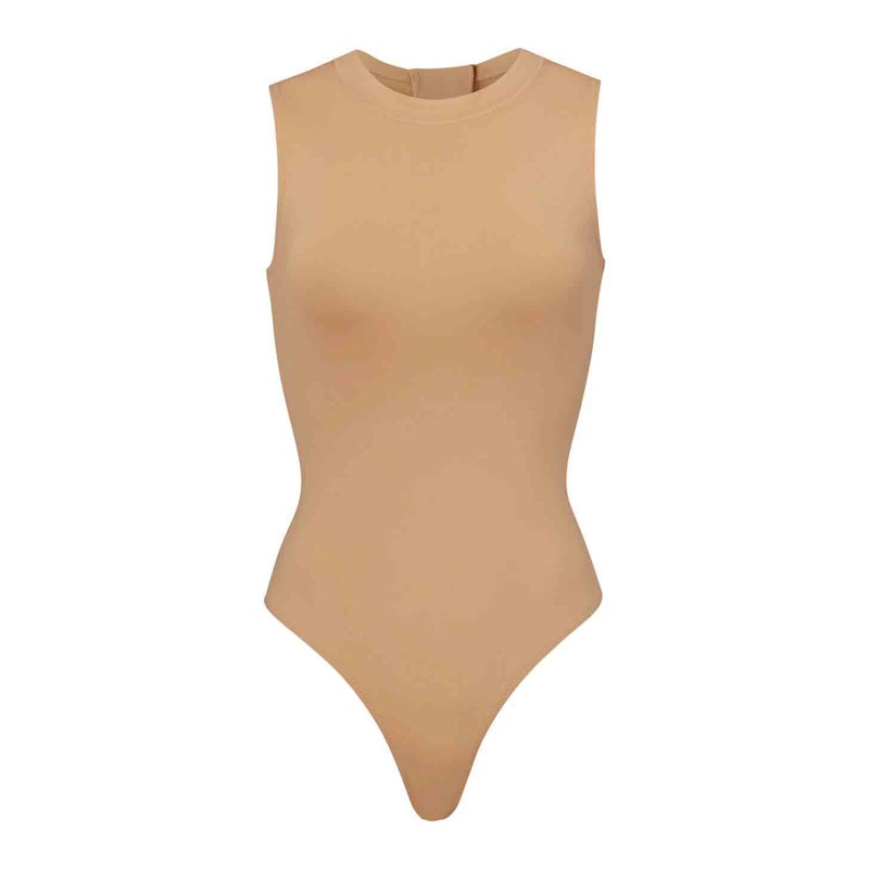 SKIMS Swim Sleeveless One Piece Ochre