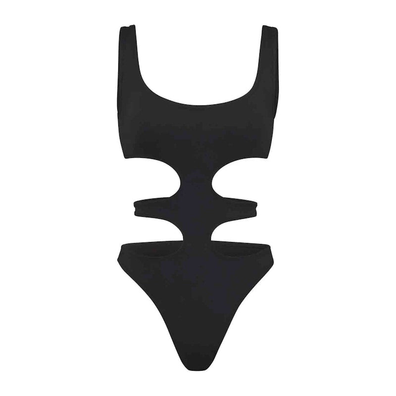 SKIMS Swim Tank Monokini Onyx