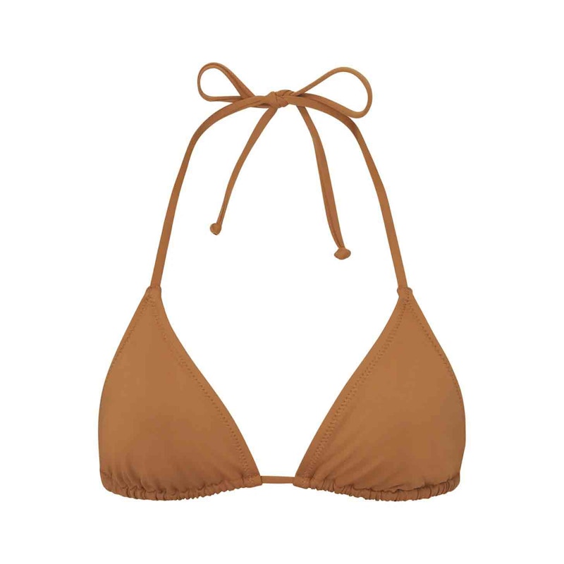 SKIMS Swim Triangle Top Almond