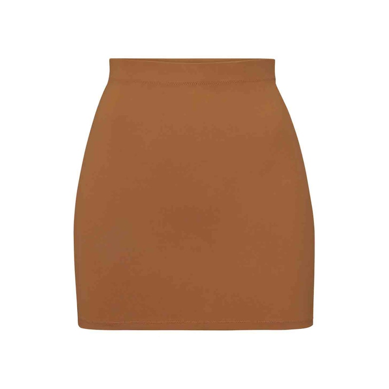 SKIMS Swim Tube Skirt Almond