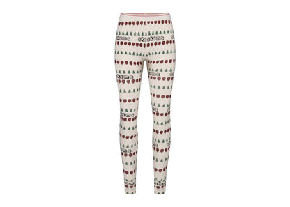 SKIMS x Cactus Plant Flea Market Women's Cotton Rib Henley Legging Set Marble Pine Fair Isle