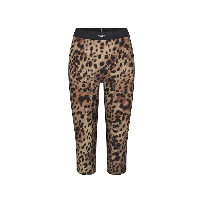 SKIMS x Dolce&Gabbana Skims Body Capri Leopard