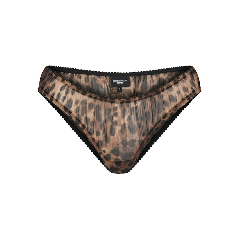 SKIMS x Dolce&Gabbana Skims Romance Bikini Leopard