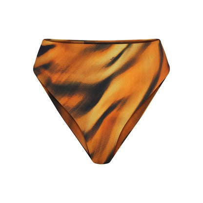 SKIMS x Roberto Cavalli High-Waisted Bikini Bottom Tiger Face Print