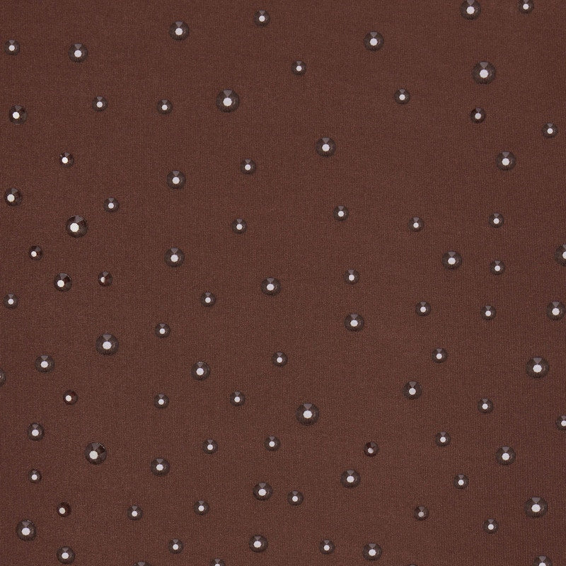 SKIMS x Swarovski Jelly Sheer Cami Long Dress Cocoa