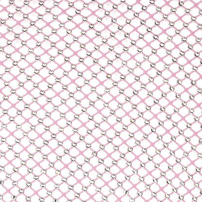 SKIMS x Swarovski Stretch Net Skimpy Scoop Bralette Bubble Gum