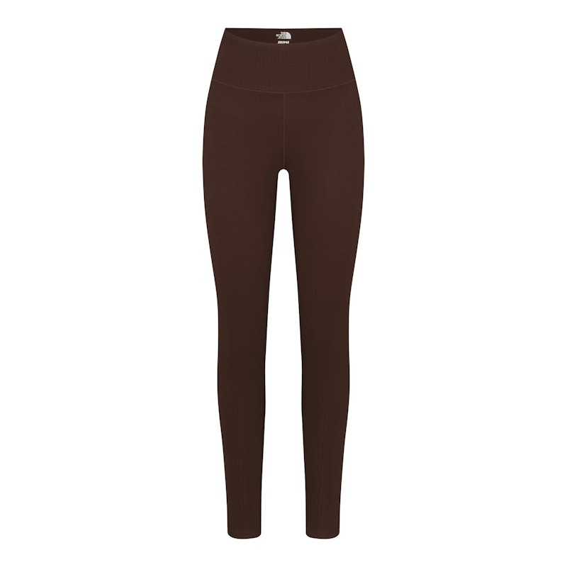 SKIMS x TNF Dotknit Legging Cocoa
