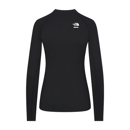 SKIMS x TNF Dotknit Long Sleeve Top Onyx