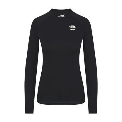 SKIMS x TNF Dotknit Long Sleeve Top Onyx