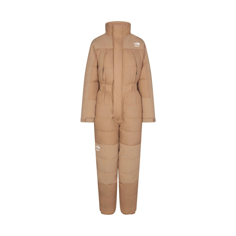 SKIMS x TNF Down One Piece Ochre