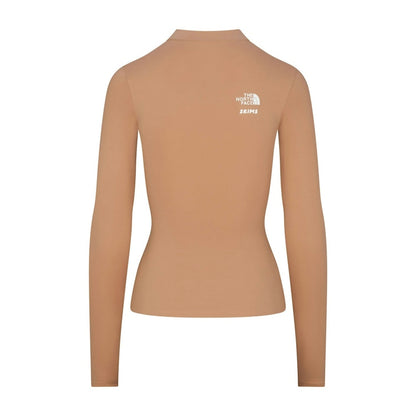 SKIMS x TNF Refina Long Sleeve Top Ochre