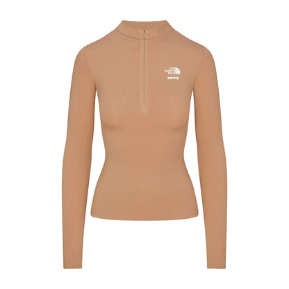 SKIMS x TNF Refina Long Sleeve Top Ochre