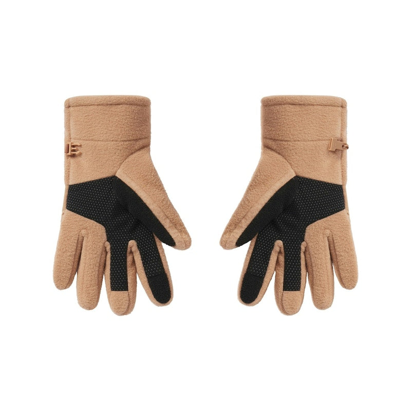 SKIMS x TNF Retro Denali Fleece Gloves Ochre