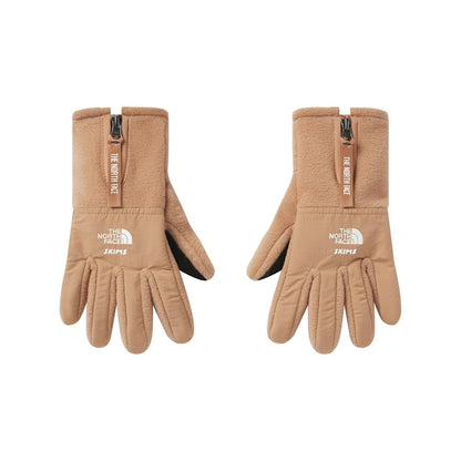 SKIMS x TNF Retro Denali Fleece Gloves Ochre