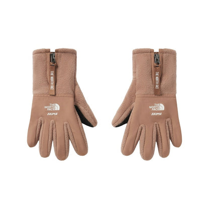 SKIMS x TNF Retro Denali Fleece Gloves Sienna