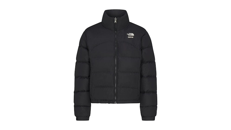 SKIMS x The North Face Women's 2000 Retro Nuptse Jacket Onyx