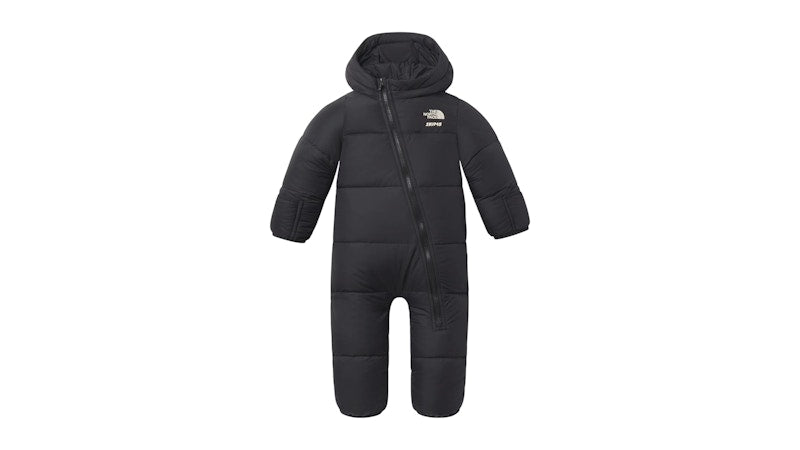 SKIMS x The North Face Baby 1996 Nuptse One-Piece Onyx