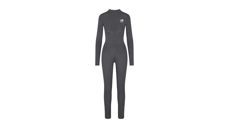 SKIMS x The North Face Refina Bodysuit Gunmetal