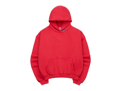 SKYLRK Knit Hoodie Jelly Red
