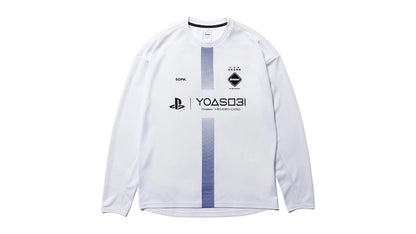 SOPHNET. PlayStation x YOASOBI x F.C.R.B. Game Soccer Shirt White