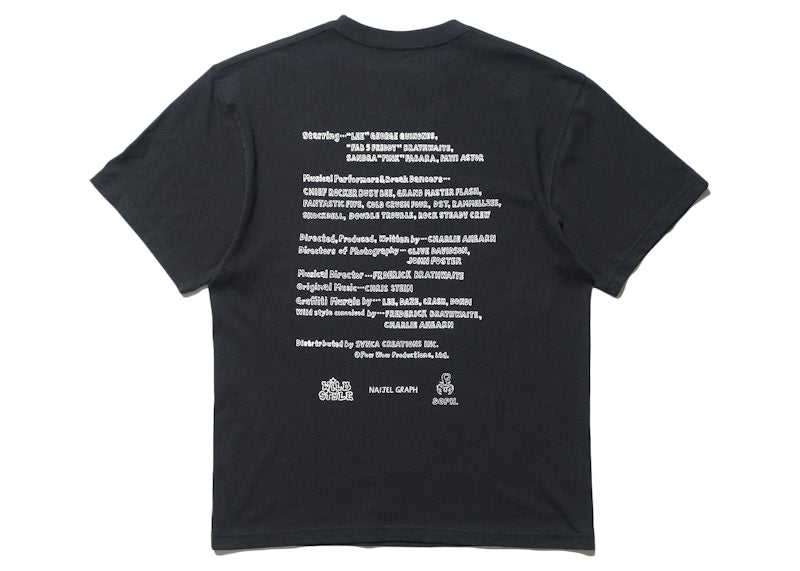 SOPHNET. x Wild Style Naijel Graphic T-Shirt Black