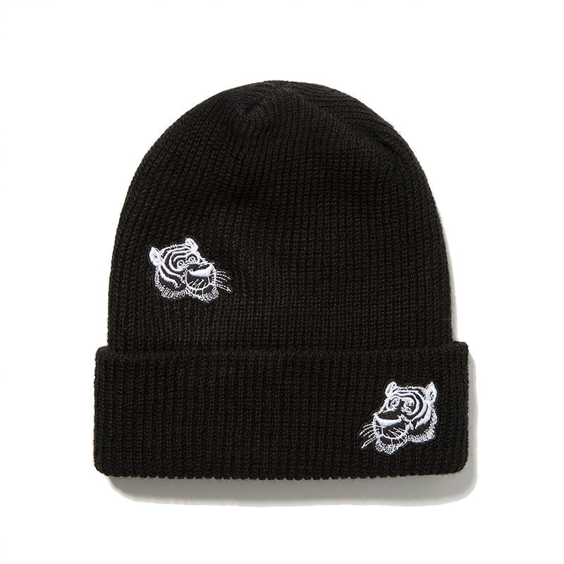 SOULGOODS 3rd Anniversary Tiger Head Beanie Black
