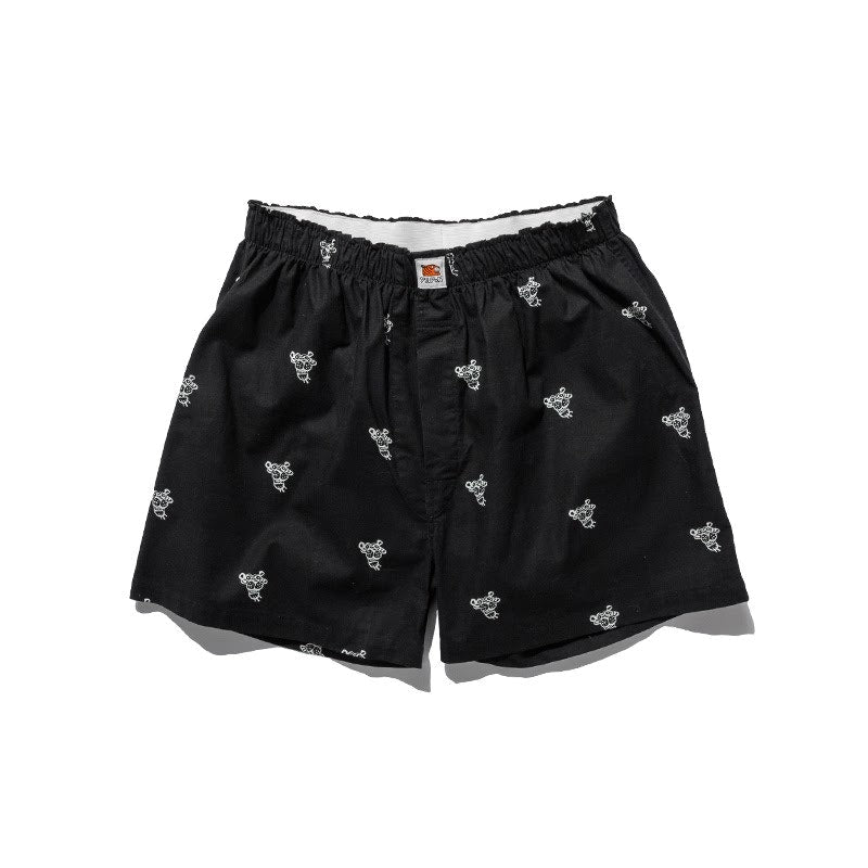 SOULGOODS All Over Tiger Logo Boxer Black