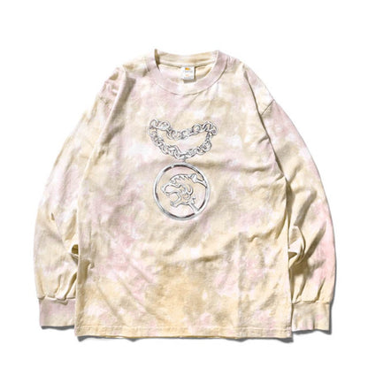 SOULGOODS Chain Tie Dye L/S T-Shirt Creamy Purple