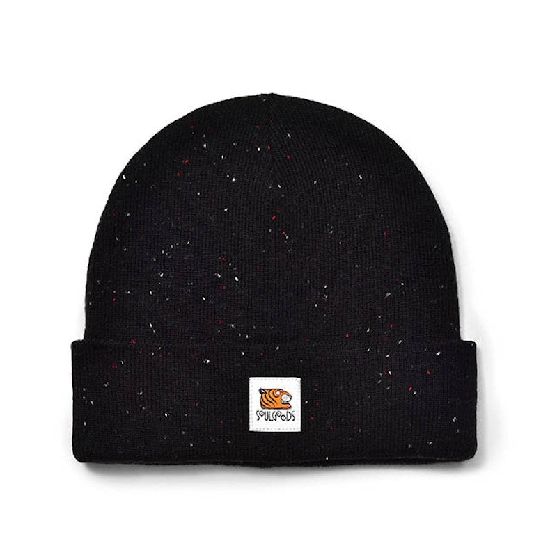 SOULGOODS Tiger Logo Color Yard Beanie Black