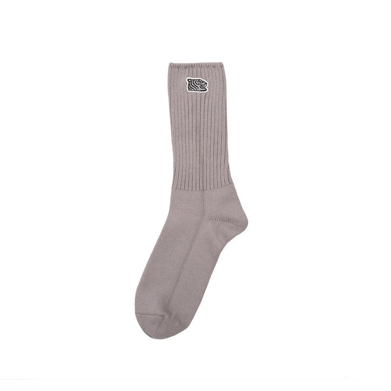 SOULGOODS Tiger Logo Socks Grey