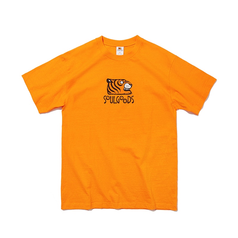 SOULGOODS Tiger Logo T-shirt (FW19) Orange
