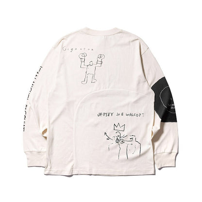 SOULGOODS x Basquiat 5 Pieces L/S T-Shirt White