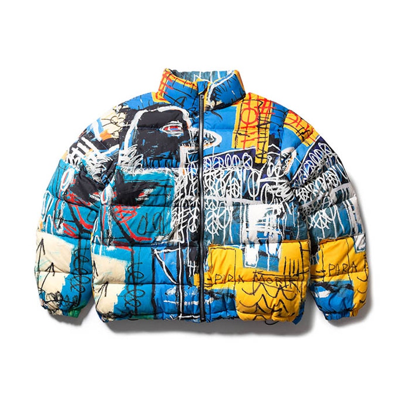 SOULGOODS x Basquiat 800 D.P Urban Down Jacket Blue