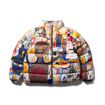 SOULGOODS x Basquiat 800 D.P Urban Down Jacket Yellow