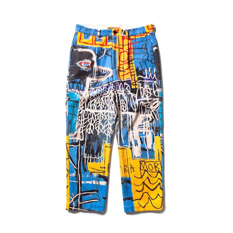 SOULGOODS x Basquiat Casual Trousers Blue