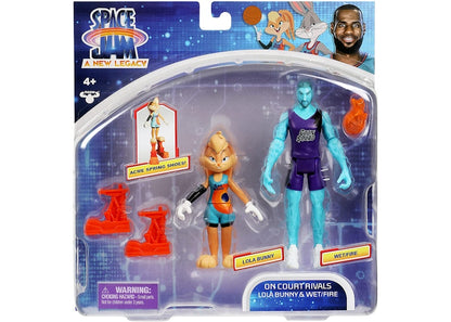 Space Jam A New Legacy - 2 Pack - On Court Rivals - Lola & Wet/Fire Action Figures