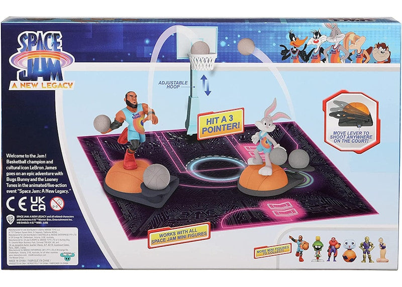 Space Jam A New Legacy - Gametime Playset with Lebron & Bugs Bunny Action Figures