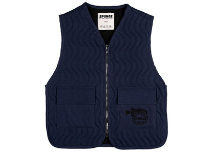 SPUNGE x Salehe Bembury Spunge Lowtide Vest Indigo Evening