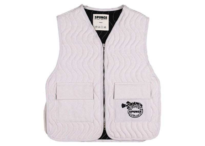 SPUNGE x Salehe Bembury Lowtide Vest Cloud Zest