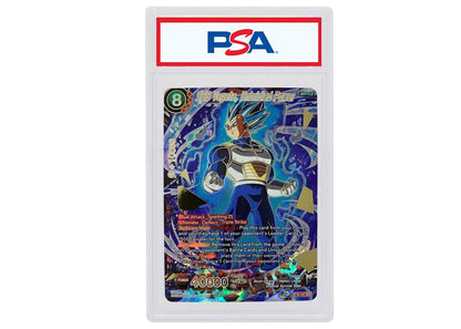 SSB Vegeta 2022 Dragon Ball Super TCG Realm of the Gods Unbridled Power Foil Secret Rare #BT16-147 (PSA or BGS Graded)