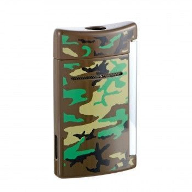 S.T. Dupont Minijet Woodland Camo Torch Lighter 10087